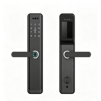 Cerradura Inteligente FM128 para Puerta de Aluminio con Control en la Nube y por Aplicación a través de la App Tuya