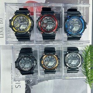 Vente chaude, vente directe d'usine, montre pour homme, montre de plein air, étanche, luminescente de nuit, montre numérique tendance - Product Image 4