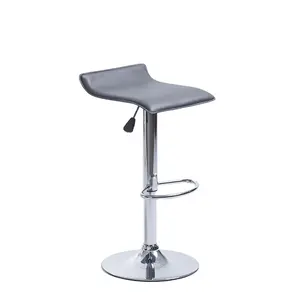 Taburetes <span class=keywords><strong>de</strong></span> <span class=keywords><strong>cocina</strong></span> <span class=keywords><strong>de</strong></span> barra <span class=keywords><strong>de</strong></span> desayuno giratorios <span class=keywords><strong>de</strong></span> Metal modernos baratos, color blanco - Product Image 1
