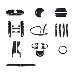 Accesorios de coche, ventana decorativa <span class=keywords><strong>Interior</strong></span>, consola Central, ventilación de aire, cubierta de volante, embellecedor para <span class=keywords><strong>Mini</strong></span> <span class=keywords><strong>Cooper</strong></span> R55 R56 <span class=keywords><strong>2007</strong></span> - Product Image 5