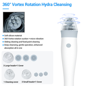 Neues Professionelles 14-in-1 Hydra Beauty Gesichtsreinigungsgerät zur Entfernung von Mitessern mit 360° Vortex-Rotation, Saugfunktion und Mikrovibrations-Handstück - Product Image 2