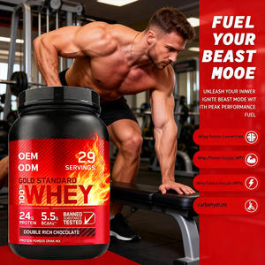 लोगो मट्ठा प्रोटीन आइसोलेट पाउडर चॉकलेट स्वाद मांसपेशियों की वृद्धि इलेक्ट्रोलाइट संतुलन समर्थन बॉडीबिल्डिंग पूरक - Product Image 4