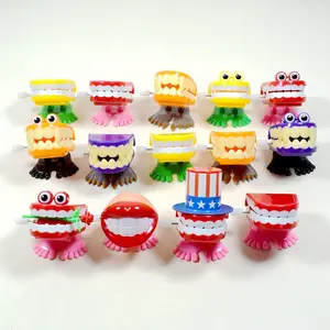 2023 Großhandel Zahns pielzeug für Kinder Uhrwerk Juming Spielzeug Kunststoff Zähne Modell Aufzieh zähne Spielzeug Beliebt