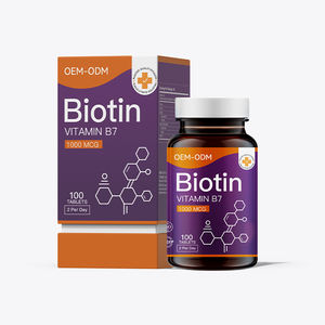 Tablet Suplemen Nutrisi <span class=keywords><strong>Vitamin</strong></span> B7 Wright Life untuk Dewasa (Tidak untuk Wanita Hamil/Remaja/Anak-anak) 60 Tablet 2 Per Hari - Product Image 1