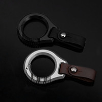 Porte-clés durable en titane EDC Porte-clés multifonctionnel en titane à pression facile avec un design élégant