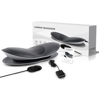 Masseur électrique professionnel pour le dos avec thérapie par lumière rouge, chauffage à 3 niveaux pour soulager la sciatique et les hernies discales, rechargeable par USB