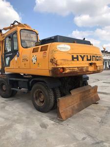 Pelle hydraulique multifonctionnelle sur chenilles originale de la Corée Hyundai 220LC Hyundai à haut rendement en bon état en vente - Product Image 6