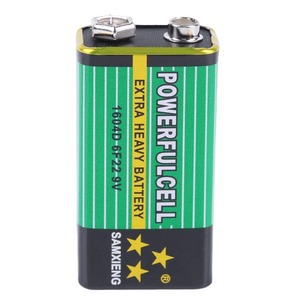 Samxieng 9V Battery 1604D 6F22 Extra Heavy Duty For <b>Consumer</b> <b>Electronics</b> - Product Image 1