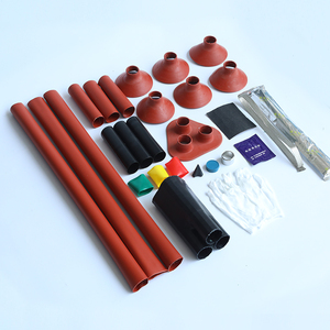 10kv Outdoor Hoge Temperatuur Kabel Terminal Splitsing Accessoires Rohs Gecertificeerd Pvc Rubber Krimpt Terminatie Hoogspanning