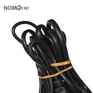 Nuova linea di riscaldamento flessibile in PVC impermeabile cavo termico per rettili neri per terrari gabbie di allevamento - Product Image 5