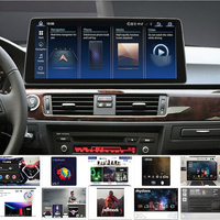 Lecteur Android sans fil EWA pour voiture, DSP, écran HD 12,8 pouces 2400x900, série Snapdragon E90, radio GPS, écran partagé, stéréo pour BMW Série 3