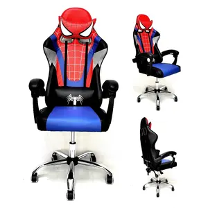 2020 安吉工厂定制很酷的设计符合人体工程学的计算机游戏椅很好蜘蛛侠看办公椅赛车座椅椅