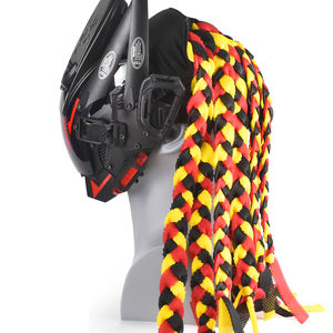 Headband Wig Cosplay Dreadlocks India yang Dapat Disesuaikan, Lucu, dan Taktis untuk Perlengkapan Luar Ruangan - Product Image 1