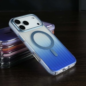 Accessori per iPhone 17 Pro Max: <span class=keywords><strong>Cover</strong></span> antiurto in TPE con gradiente corrugato in PC per iPhone 16, 15, 14, <span class=keywords><strong>13</strong></span> e <span class=keywords><strong>Samsung</strong></span> S25 - Product Image 4