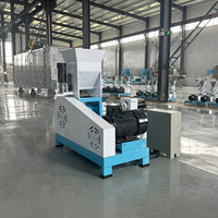 Machine d'extrudeuse flottante d'aliments pour poissons Moulin d'alimentation pour poissons à vendre