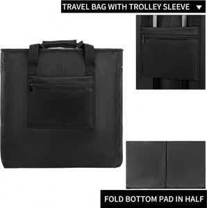 Échantillon gratuit de trousse de maquillage imperméable en PU, boîte de rangement de voyage, étui à maquillage portable - Product Image 4
