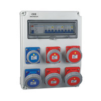 CEE-22 220-380V 16A 32A 3 broches 4 broches 5 broches panneau prise et prise boîte de prise industrielle