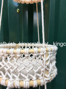 New Arrival Round Macrame 3 Tier <b>Hanging</b> <b>Basket</b> Vietnam Supplier - Product Image 5