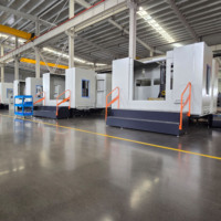 Centre d'usinage horizontal HMC630, machine de fraisage CNC, contrôleur Fanuc, 4 axes, moyenne capacité, broche BT50, haute précision