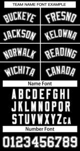 Maillot de basket-ball classique personnalisé noir et blanc - Product Image 4