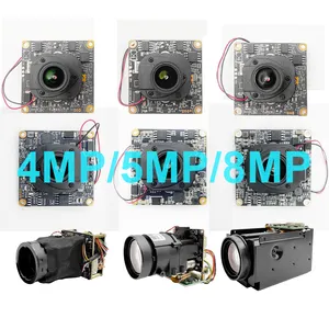 Factory wholesale 2.8mm 3.6mm fixed lens 2.7mm-13.5mm zoom lens IMX415 CMOS 4MP 8MP 4K Wifi HD IP camera modules