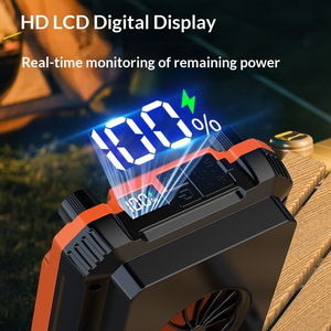 Lampe de camping LED Camp King 5000K lumière du jour IP65 étanche pliable avec variateur d'intensité et batterie au lithium - Product Image 4