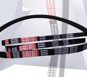 Correa Serpentina 4PK850 <span class=keywords><strong>de</strong></span> Goma EPDM, Correa Acanalada Ligera para Motor <span class=keywords><strong>de</strong></span> Automóvil - Product Image 6