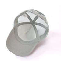 Gorra de béisbol de malla de 5 paneles personalizada con diseño de dibujos animados para niños, estampado por sublimación, OEM, venta al por mayor, mercancía para campamentos de verano