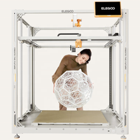 Imprimante 3D industrielle Orange Storm Giga, grande taille d'impression 800*800*1000mm, multi-buses, firmware Klipper, garantie 1 an