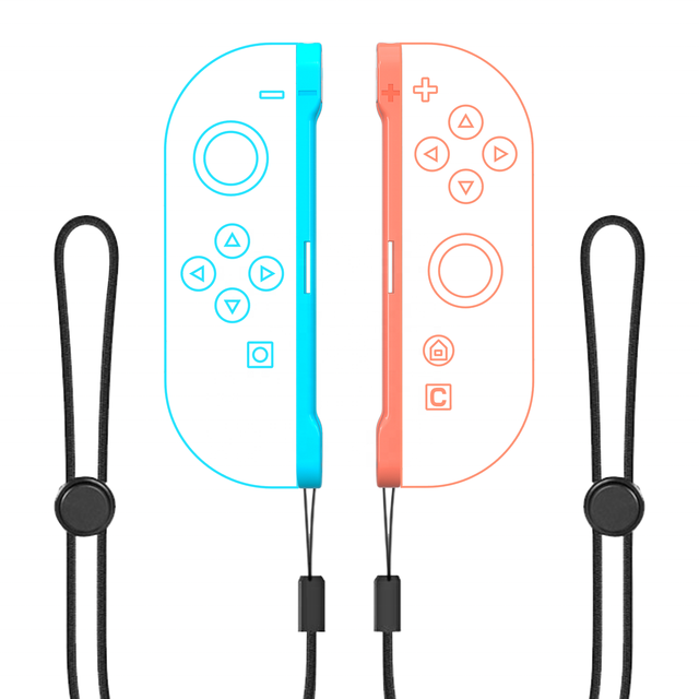 BJBT For Nintendo Switch Joycon Controller Gamepad Hand Rope Joycon Wrist Strap Laptop Video Games Accessories