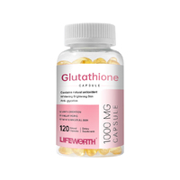 Kapsul Softgel Lifeworth Collagen Glutathione dengan Vitamin C dan Produk Kecantikan Kolagen untuk Semua, Aman untuk Wanita