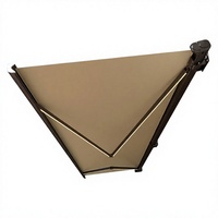 Auvent électrique à cassette intégrale avec capteur vent et soleil pour pergola, gazebo et pavillon