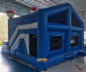 Phổ Biến Thương Mại <span class=keywords><strong>Pikachu</strong></span> Nhảy Lâu Đài Trượt PVC Trẻ Em Nhân Vật <span class=keywords><strong>Pikachu</strong></span> Nhà Bouncy <span class=keywords><strong>Inflatable</strong></span> Nhà Trả Lại Combo Cho Bán - Product Image 5