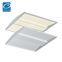 Lampe de plafond Led encastrée SMD 36w 50w, feuille d'acier pour bureau et école, prix d'usine bon marché