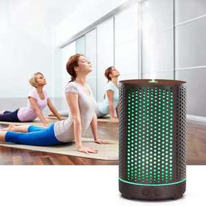 Rỗng ra 100ml Tinh dầu khuếch tán siêu âm hương thơm hạt gỗ hương liệu Thì Thầm yên tĩnh mát sương tạo độ ẩm với 7 Colo - Product Image 2