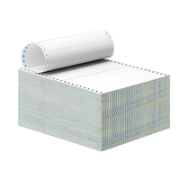 Papier continu autocopiant pour ordinateur, 241 mm, 1, 2, 3 ou 4 plis, vente en gros d'usine, papier de bureau NCR, logo personnalisé, offre spéciale