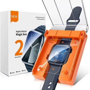 Nuevas llegadas: Protector de pantalla 3D curvo de PMMA de cobertura total de 38mm, 40mm, 41mm, 42mm, 44mm, 45mm para iWatch Series SE Ultra 8 7 6 5 - Product Image 3