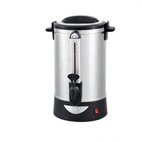 Chauffe-eau électrique en acier inoxydable 25L 2500W, distributeur d'eau chaude commercial, urne à café pour restaurant, café