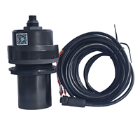 Capteur de niveau radar de type split ABS, sortie liquide 4-20mA RS485, relais, application Tuya, précision 0,1%, garantie 1 an, personnalisable ODM/OEM