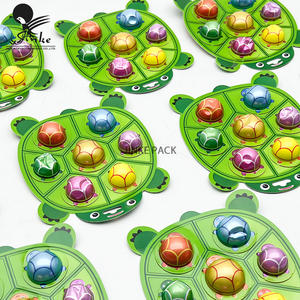 Üretici karikatür uğur böceği şekilli PVC Film Blister levha gıda çikolata sürpriz yumurta paketi için sert şeker jöle ambalaj - Product Image 2