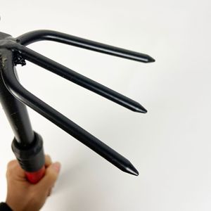 <span class=keywords><strong>Houe</strong></span> de jardin à <span class=keywords><strong>deux</strong></span> têtes à 3 broches Soins des plantes <span class=keywords><strong>Houe</strong></span> de jardinage en acier inoxydable - Product Image 5