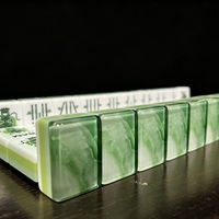 Cadeau juif de luxe personnalisé, jeu de société Rummikub en Lucite de voyage avec 106 tuiles, jeu de Mahjong, jeu de Rummy en acrylique gravé