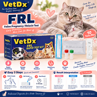 Test de détecteur de relaxine pour la gestation féline FRL – Kit de diagnostic rapide vétérinaire pour la gestation des chats
