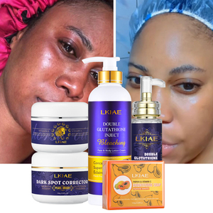 Crème Blanchissante la Plus Vendue en 7 Jours, Sérum Double-glutathion Élimine les Taches Brunes, Kit de Soins de la Peau (Nouveau) pour Peaux Africaines - Product Image 1