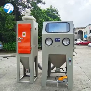 Machine de sablage à roues en aluminium pour la rouille et les taches claires