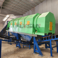Máquina de eliminación de residuos obsoletos Esquema de reducción y gestión de residuos Equipo de clasificación de residuos de vertedero