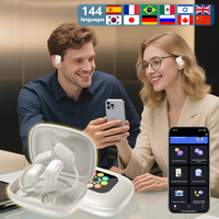 Écouteurs de jeu sans fil True Stereo BT5.4 avec écran tactile couleur, indicateur LED et étanchéité IPX-4