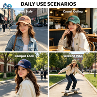 Gorras de Béisbol Personalizadas al por Mayor, Gorra Deportiva Unisex de 5 Paneles con Visera Curva Ajustable y Logotipo Personalizado