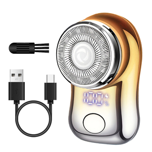 USB Power One-Blade Hair Trimmer Portable <b>Shaver</b> for Men Household or Hotel Use Triple Blade <b>Shaver</b> - Product Image 1