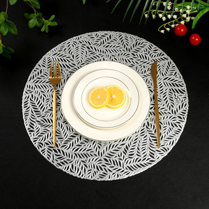Tappetino da Tavolo Moderno Antiscivolo e Isolante, Decorativo per Casa e Cucina, Tipo <span class=keywords><strong>Spiga</strong></span> di <span class=keywords><strong>Orzo</strong></span> per Hotel e Ristoranti Occidentali - Product Image 5